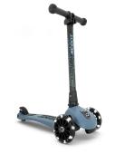 Scoot &amp;amp;amp;amp;amp; Ride Παιδικό Πατίνι HighWayKick 3 Led Steel - pigibebe.gr