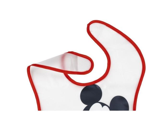 Interbaby Disney Σαλιάρα Πλαστική Τύπωμα Σετ 2 Τεμ MK-BIBPACK2-2-20