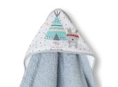 Interbaby Tipi Oso Μπουρνούζι Κάπα Gray