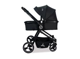 Asalvo Copenhague Καρότσι 2 σε 1 έως 22kg Gray Black