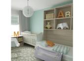 Interbaby Giraffe Προστατευτικό Κρεβατιού 70x90cm Gray