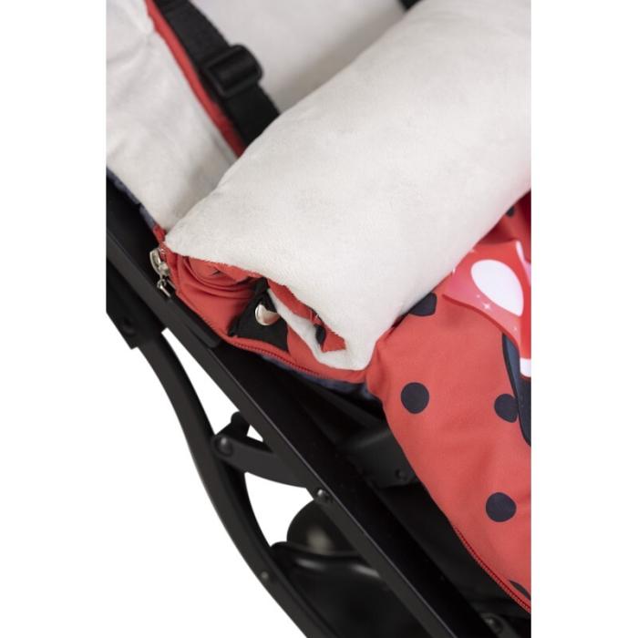 Interbaby Minnie Topos Universal Ποδόσακος Καροτσιού Red