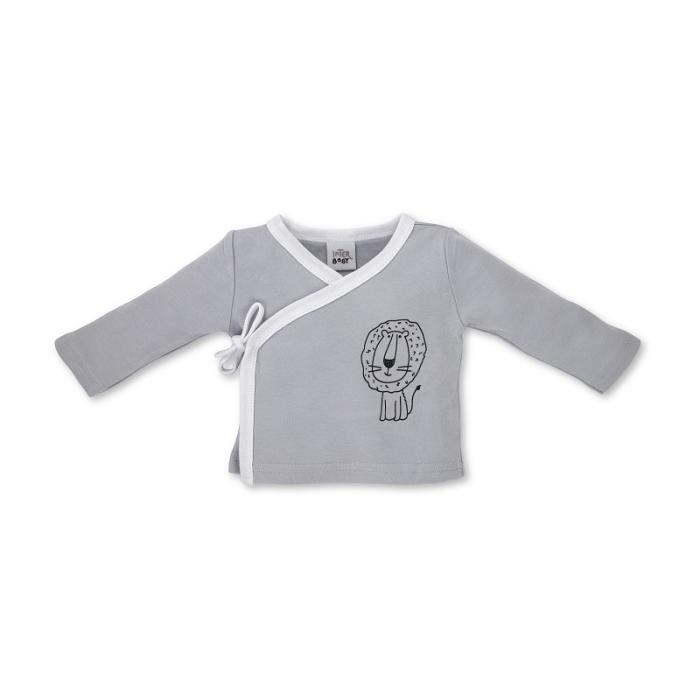 Interbaby Animalitos Σετ Δώρου 4 τμχ (0-6 μηνών) Grey