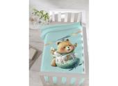 Piel Sa Travel Bear 80X110 Κουβέρτα Αγκαλιάς Verde Mar