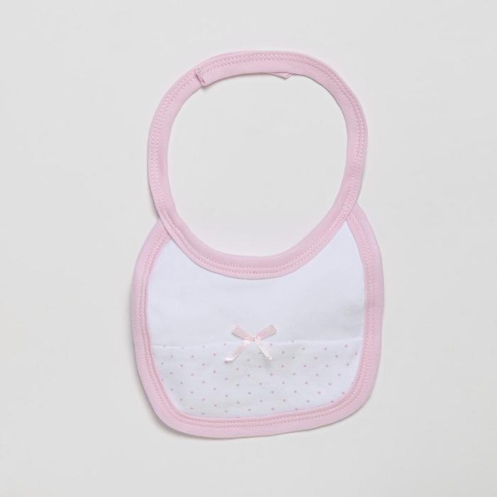 Interbaby Dots Σετ Δώρου 4 τμχ (0-6 μηνών) Pink