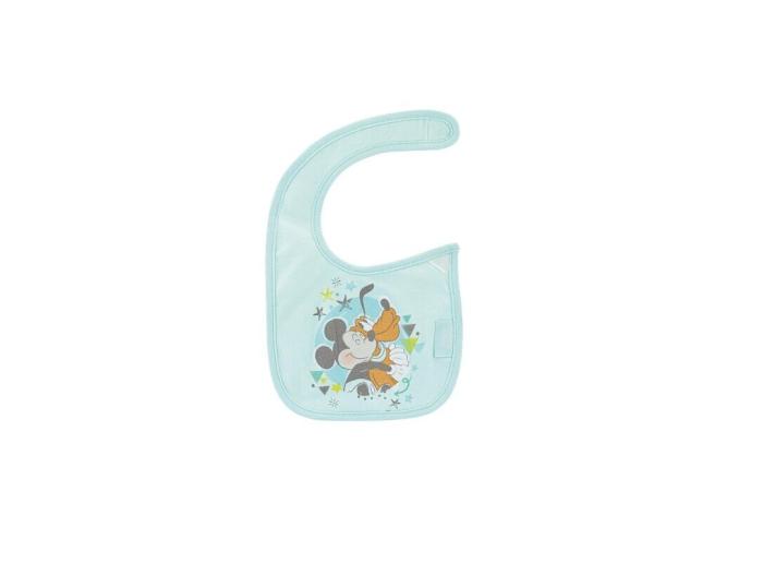 Interbaby Mickey2 Σαλιάρα Velcro Σετ 2 Τεμ  8435440365662