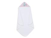 Interbaby Tipi Oso Μπουρνούζι Κάπα White/Pink