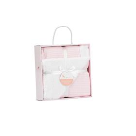 Interbaby Bee Nest-Lamb Κουβέρτα Αγκαλιάς 80X110 Pink