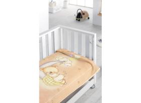 Piel Sa Sleepy Bear Κουβέρτα Αγκαλιάς Beige