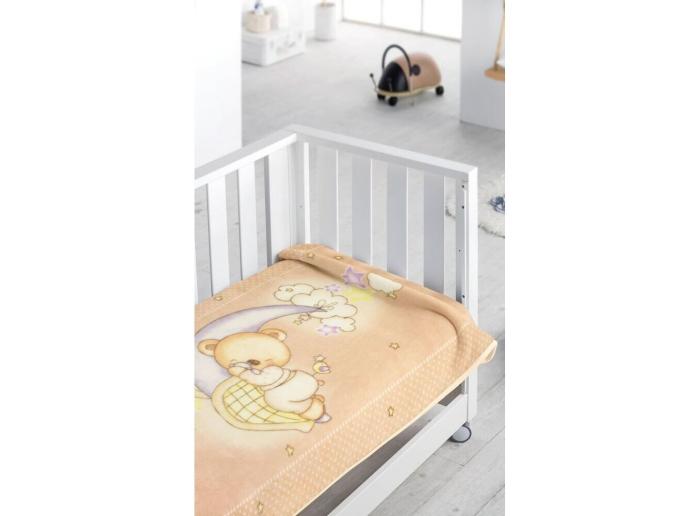 Piel Sa Sleepy Bear Κουβέρτα Αγκαλιάς Beige