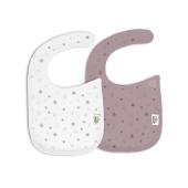 Interbaby Σαλιάρα Velcro Σετ 2 Τεμ Duendes Del Polvo Pink 00332-66