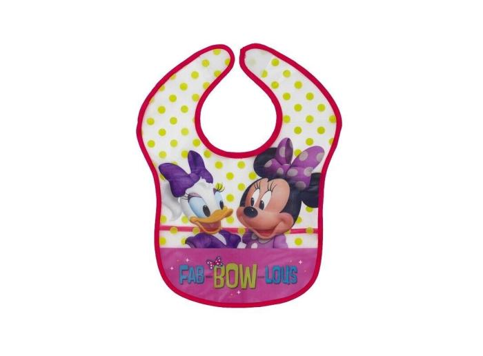 Interbaby Disney Σαλιάρα Πλαστική Τύπωμα Σετ 2 Τεμ MN-BIBPACK2-1-20