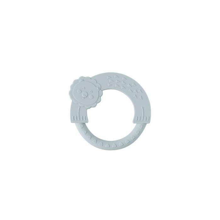 Interbaby Μασητικό Σιλικόνης Grey Blue SI014-73