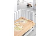 Piel Sa Sleepy Bear Κουβέρτα Κούνιας 110X140 Beige