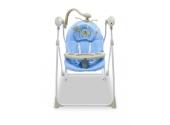 Asalvo Baby Swing Ηλεκτρικό ρηλάξ 3 σε 1 Blue