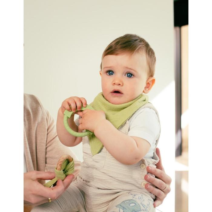 Interbaby Μασητικό Σιλικόνης Olive Green SI014-74