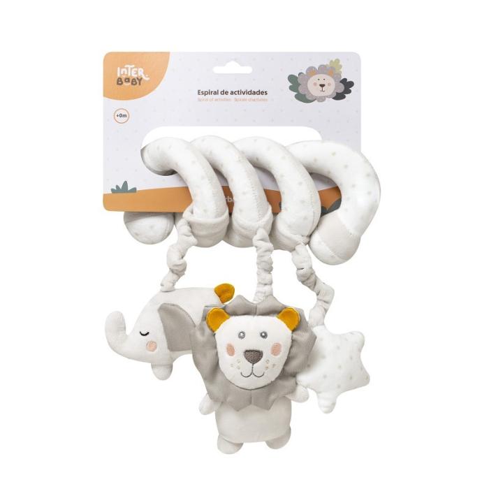 Interbaby Lion Σπιράλ Δραστηριοτήτων Beige