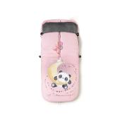 Interbaby Panda Luna Universal Ποδόσακος Καροτσιού Pink