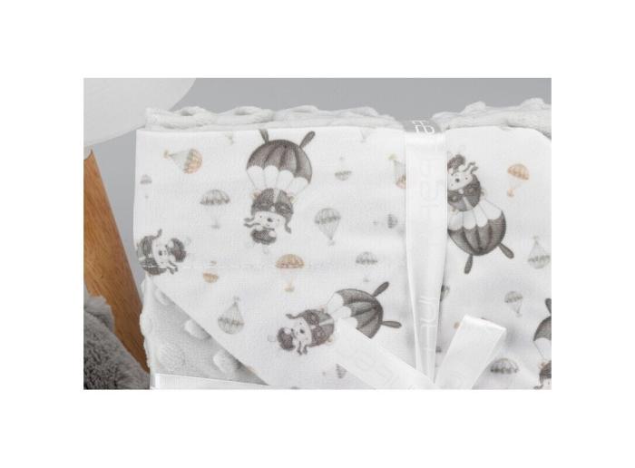 Interbaby Paracaidista Κουβέρτα Αγκαλιάς 80X110 Grey