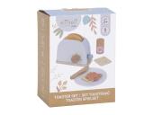 Eli Neli Montessori Toaster Set Ξύλινη Παιδική Τοστιέρα