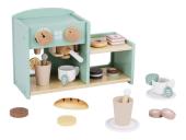 Eli Neli Montessori Coffee Shop Set Ξύλινη Παιδική Καφετέρια