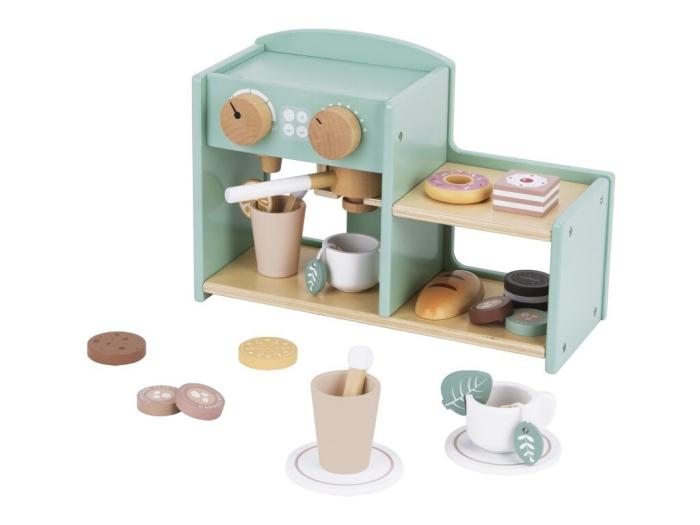 Eli Neli Montessori Coffee Shop Set Ξύλινη Παιδική Καφετέρια