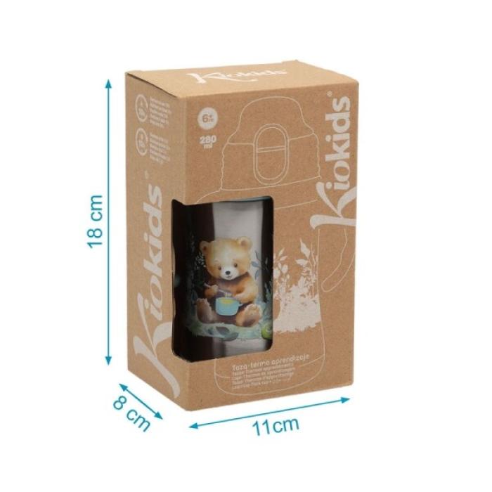 Παγούρι Θερμός με Λαβές Little Bear 280ml.6+Μ