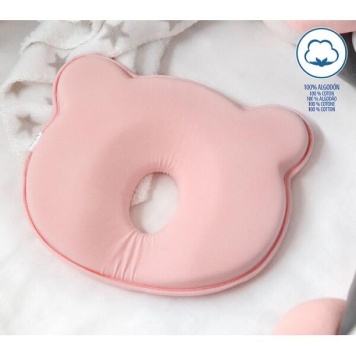 Εργονομικό Μαξιλάρι για Μωρά 25x20cm Ροζ