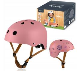 Lionelo &amp;#8220;Helmet&amp;#8221; Παιδικό Κράνος Ποδηλασίας 50-56cm Pink Rose