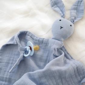 Πανάκι Παρηγοριάς Bemini Blue Bunny 100%Cotton