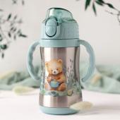 Παγούρι Θερμός με Λαβές Little Bear 280ml.6+Μ