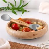 Σετ Φαγητού Bamboo | Γκρι