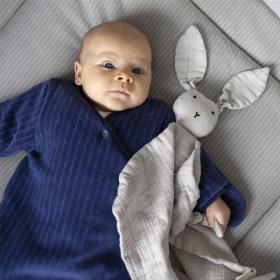 Πανάκι Παρηγοριάς Bemini Grey Bunny 100%Cotton