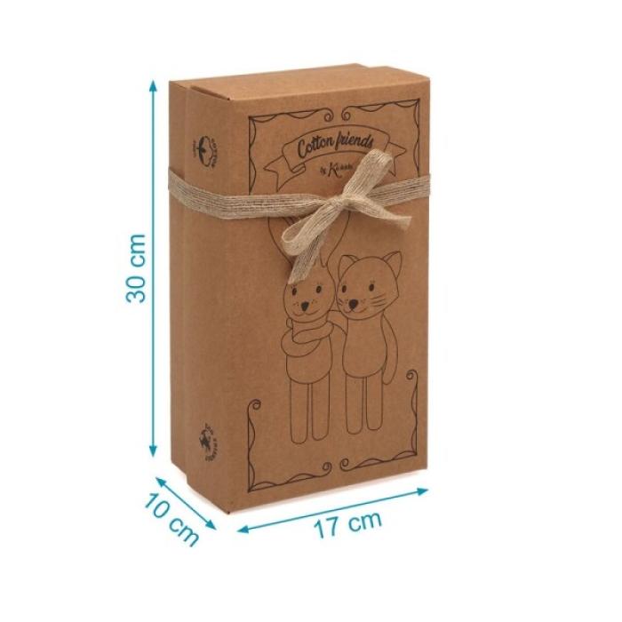 Πανάκι Παρηγοριάς Cotton Friends Γατάκι 25cm.