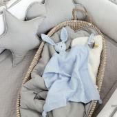 Πανάκι Παρηγοριάς Bemini Blue Bunny 100%Cotton