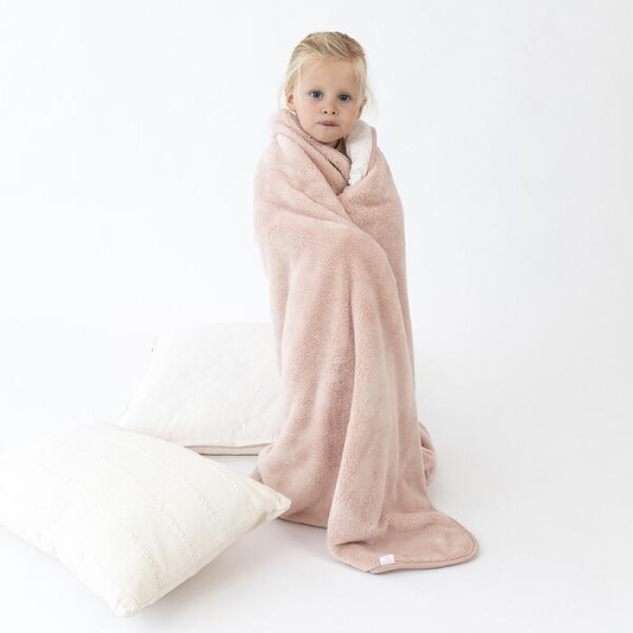 Κουβέρτα Bemini Softy Jersey Pink 100x140εκ.2Tog