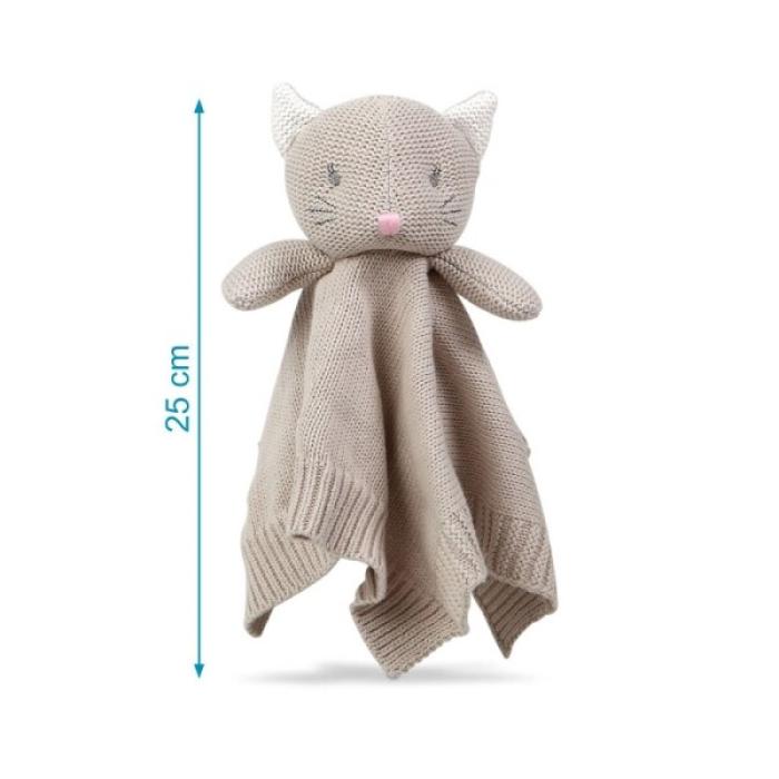 Πανάκι Παρηγοριάς Cotton Friends Γατάκι 25cm.