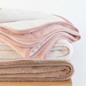 Κουβέρτα Bemini Softy Jersey Pink 100x140εκ.2Tog