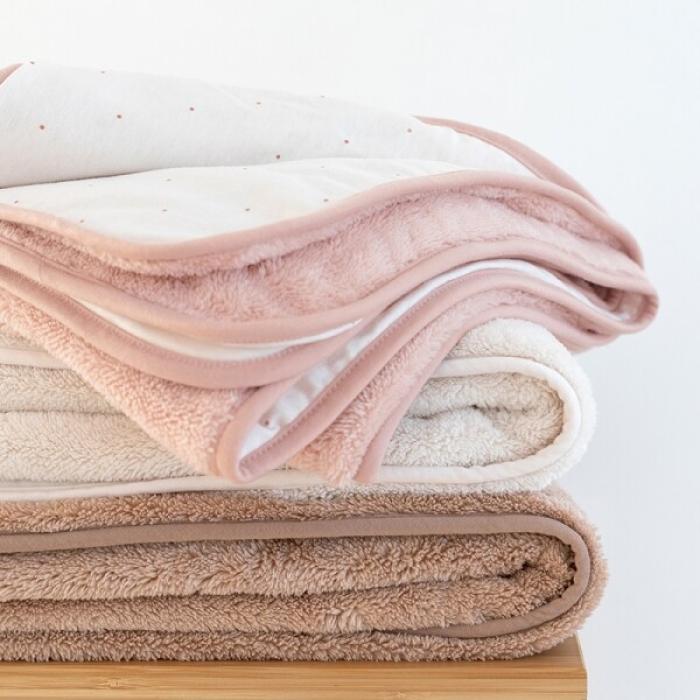 Κουβέρτα Bemini Softy Jersey Pink 100x140εκ.2Tog