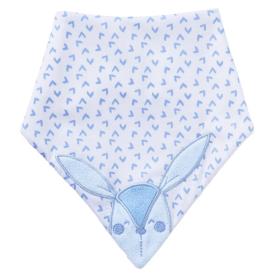 Σαλιάρα Baby Bandana Blue Rabbit