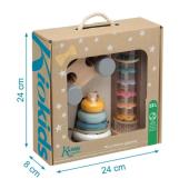 Σετ Ξύλινα Παιχνίδια &quot;My first toys&quot; 3τμχ.