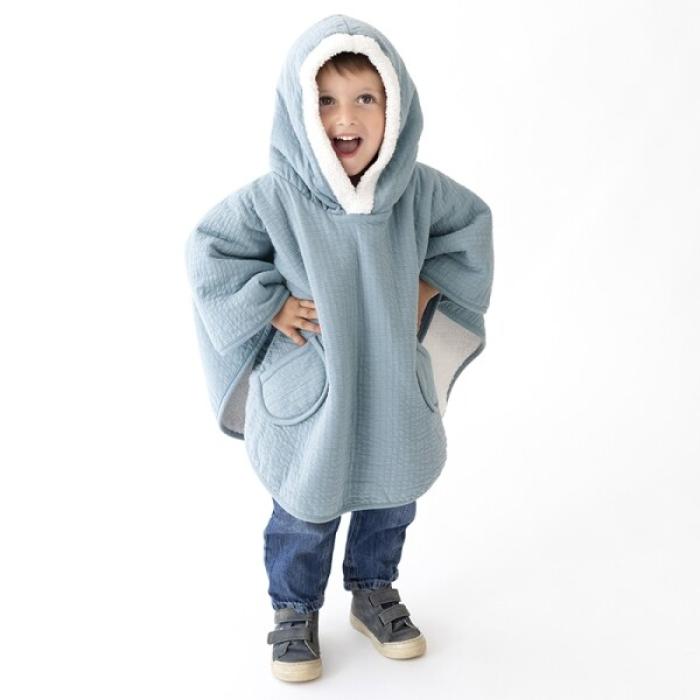 Bemini Poncho Ταξιδίου Mineral Blue 9-36M.