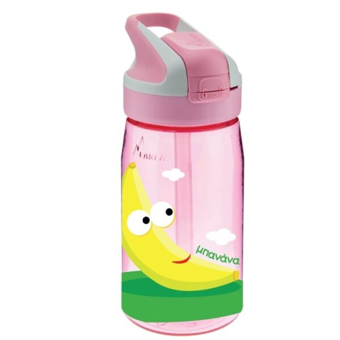 Παγούρι Μπανάνα/Φράουλα Tritan 450ml - Πώμα Summit