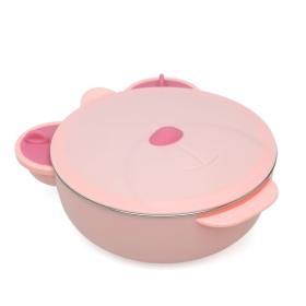 Θερμικό Δοχείο Φαγητού Ανοξείδωτο Pink Bear 450ml.