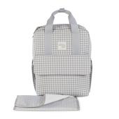 Τσάντα Αλλαξιέρα Backpack I Love Vichy Grey