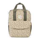 Τσάντα Αλλαξιέρα Backpack Poppy Olive Hearts