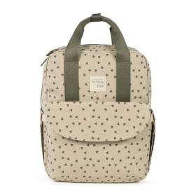 Τσάντα Αλλαξιέρα Backpack Poppy Olive Hearts