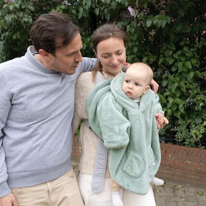 Bemini Poncho Ταξιδίου Softy Lunar Μέντα 9-36M.