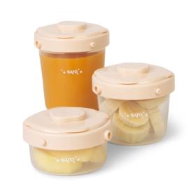 Δοχεία Τροφίμων Saro Cream (Σετ 3τμχ)