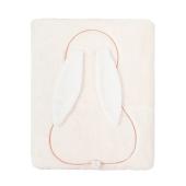 Κουβέρτα Κούνιας Bunny Microline Ροζ 110x140εκ.